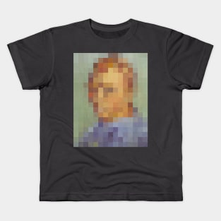 pixel van gogh Kids T-Shirt